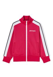 Palm Angels Kids Sportjacke mit Logo-Print - Rosa