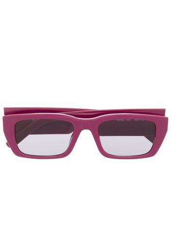 Palm Angels Palm Sonnenbrille mit eckigem Gestell - Violett