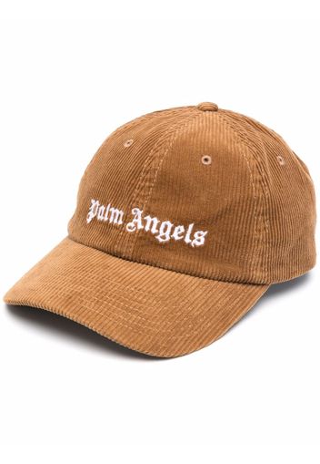 Palm Angels Baseballkappe aus Cord - Nude