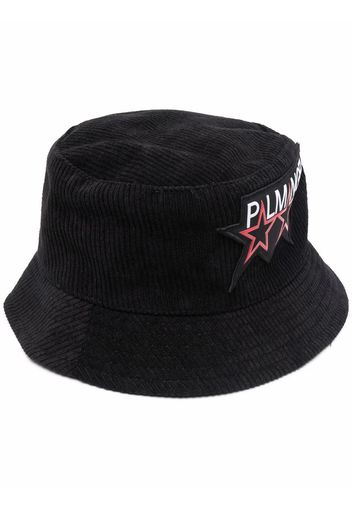 Palm Angels Racing Stars bucket hat - Schwarz