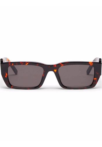 Palm Angels PALM SUNGLASSES DARK HAVANA DARK GREY - Braun