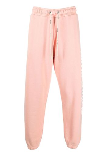 Palm Angels logo-print track pants - Rosa