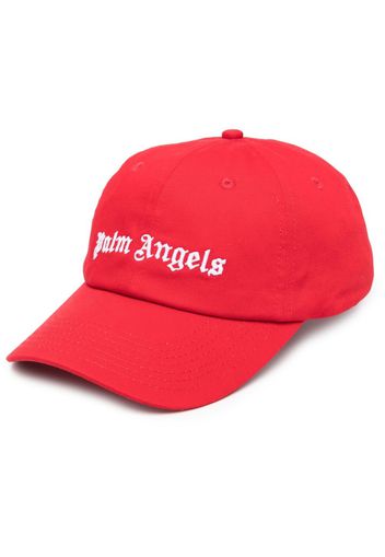 Palm Angels logo-print baseball cap - Rot