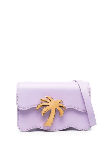 Palm Angels logo-plaque shoulder bag - Violett