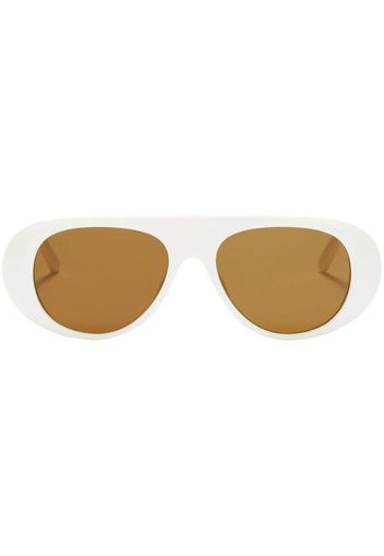 Palm Angels Sierra round-frame sunglasses - Weiß