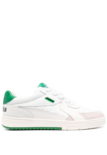 Palm Angels Palm University low-top sneakers - 0155 WHITE GREEN