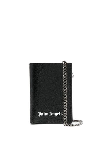 Palm Angels chain-detail card holder - Schwarz