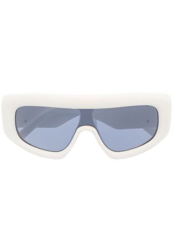 Palm Angels Carmel oversize-frame sunglasses - Weiß