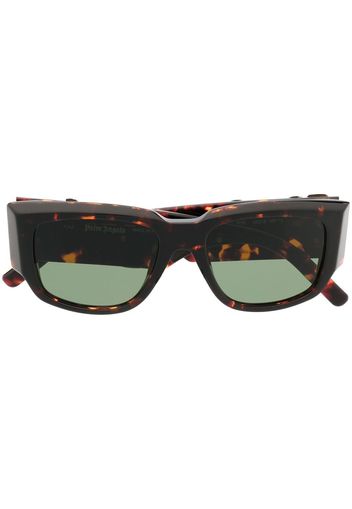 Palm Angels Laguna square-frame sunglasses - Braun