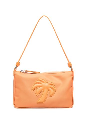 Palm Angels logo-appliqué shoulder bag - Orange
