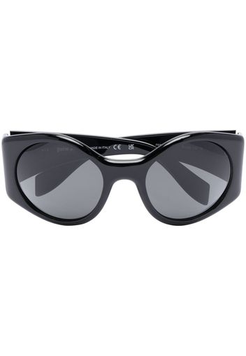 Palm Angels Ennis round-frame sunglasses - Schwarz