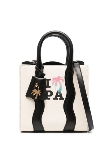 Palm Angels ILOVEPA MINI P BEACH TOTE BAG - Weiß