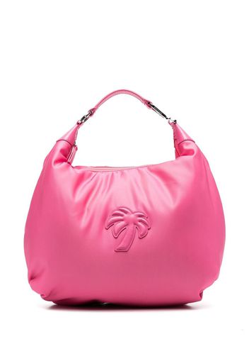 Palm Angels palm tree-embossed tote bag - Rosa