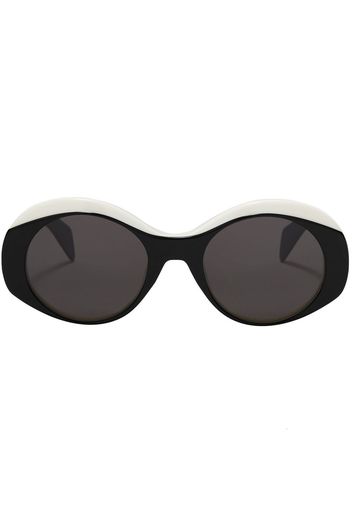 Palm Angels Zweifarbige Doyle Sonnenbrille - Schwarz