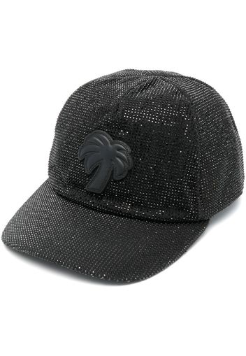 Palm Angels Big Palm embroidered baseball cap - Schwarz