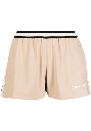 Palm Angels Joggingshorts mit Streifen - Nude