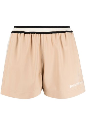 Palm Angels Joggingshorts mit seitlichen Streifen - Nude