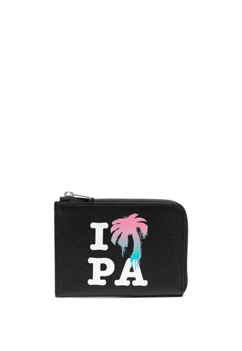 Palm Angels I Love PA coin purse - Schwarz