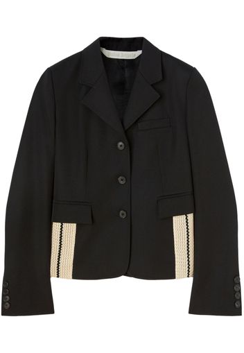 Palm Angels Blazer mit Verzierung - Schwarz