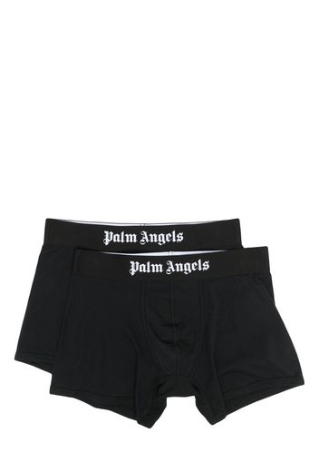 Palm Angels BB PALM ANGELS BOXER BIPACK - BLACK WHITE