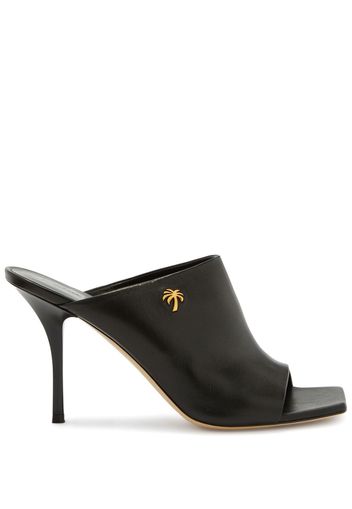 Palm Angels Klassische Mules 95mm - Schwarz