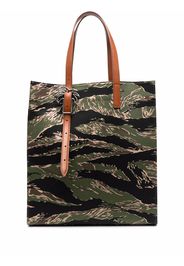 Palm Angels jungle-print tote bag - Grün