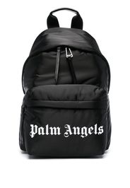 Palm Angels logo-print backpack - Schwarz