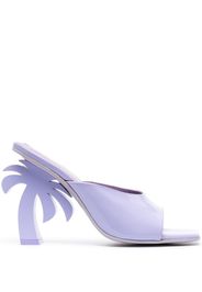 Palm Angels Palm Tree heeled pumps - Violett