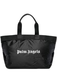 Palm Angels logo-print tote bag - Schwarz