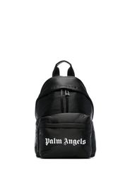 Palm Angels logo-print backpack - Schwarz