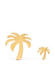 Palm Angels palm tree earrings - Gold