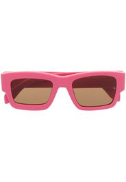 Palm Angels Eckige Murray Sonnenbrille - Rosa