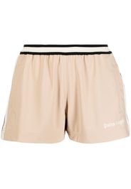 Palm Angels Joggingshorts mit Streifen - Nude