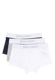 Palm Angels Set aus drei Shorts mit Logo-Print - Blau