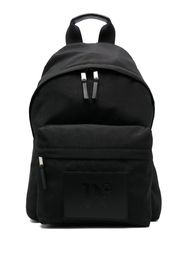 Palm Angels Monogram logo-patch backpack - Schwarz