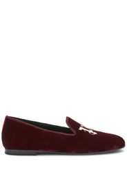 Palm Angels Loafer mit Logo-Print - Rot