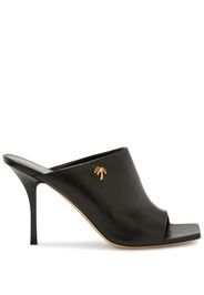 Palm Angels Klassische Mules 95mm - Schwarz