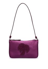 Palm Angels Schultertasche aus Satin - Violett