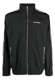 Palm Angels logo-print side-stripe track jacket - Schwarz