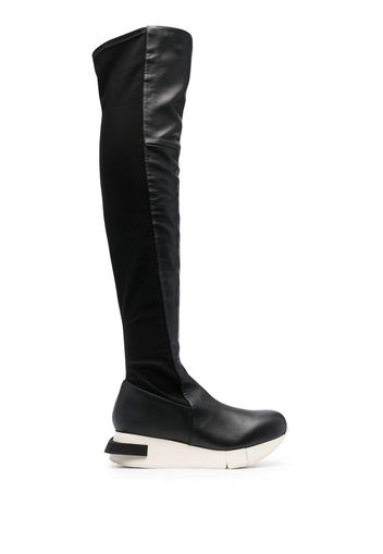 Paloma Barceló Stiefel mit Plateau - Schwarz