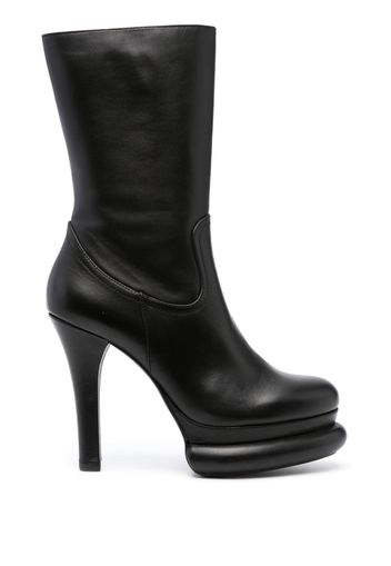 Paloma Barceló 130mm leather ankle boots - Schwarz