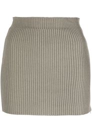 Paloma Wool ribbed-knit mini skirt - Grau