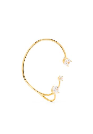 Panconesi crystal ear cuff - Gold