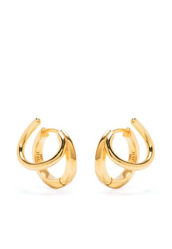 Panconesi Stellar hook-clip hoops - Gold