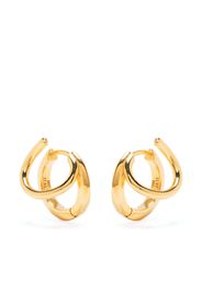 Panconesi Stellar hook-clip hoops - Gold