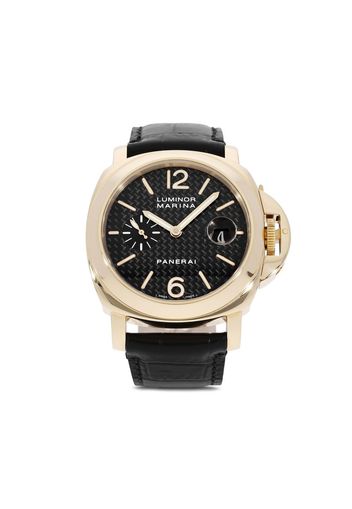 PANERAI pre-owned Luminor Marina 44mm - Schwarz