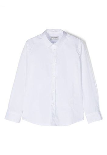 Paolo Pecora Kids long-sleeve classic shirt - Weiß