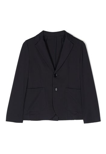 Paolo Pecora Kids single-breasted blazer - Blau