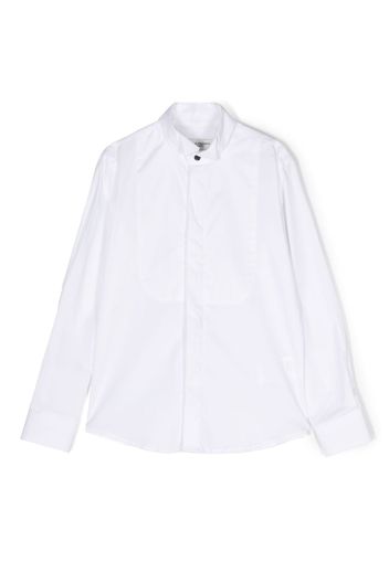 Paolo Pecora Kids long-sleeve cotton shirt - Weiß