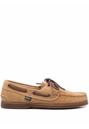 Paraboot lace-up boat shoes - Braun